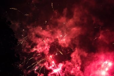 Tivoli,Kopenhag'da fişek