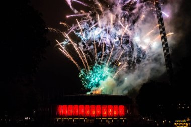 Tivoli,Kopenhag'da fişek