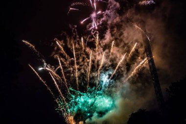 Tivoli,Kopenhag'da fişek