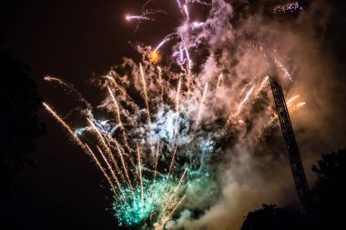Tivoli,Kopenhag'da fişek
