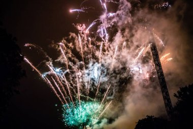Tivoli,Kopenhag'da fişek