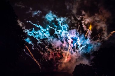 Tivoli,Kopenhag'da fişek