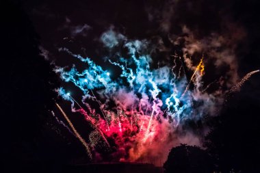 Tivoli,Kopenhag'da fişek