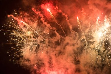 Tivoli,Kopenhag'da fişek