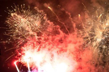 Tivoli,Kopenhag'da fişek