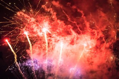 Tivoli,Kopenhag'da fişek