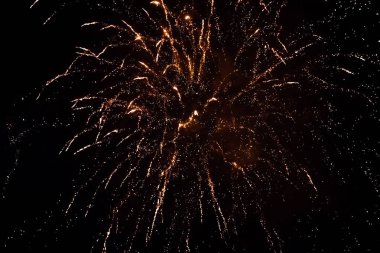 Tivoli,Kopenhag'da fişek