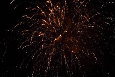 Tivoli,Kopenhag'da fişek