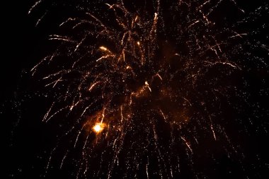 Tivoli,Kopenhag'da fişek