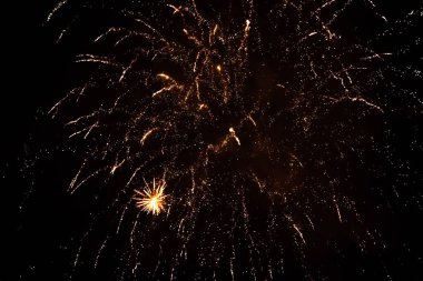 Tivoli,Kopenhag'da fişek