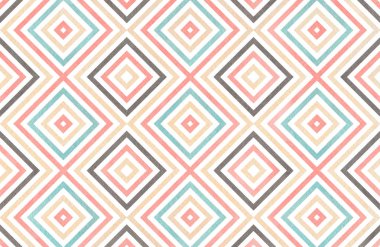 Sulu Boya geometrik desen.