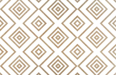 Sulu Boya geometrik desen.