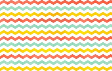 Suluboya dalgalı çizgili arka plan.