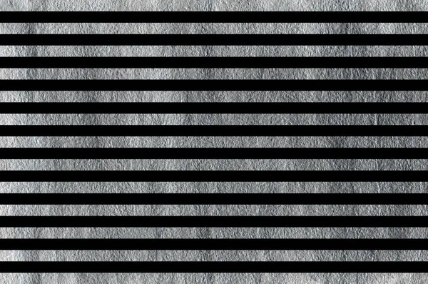 Silver painted striped background.
