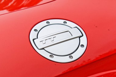 Hong Kong, Çin 4 Ocak 2018: Audi Ttrs 2018 Tank kapak Jan 4 2018 yılında Hong Kong.
