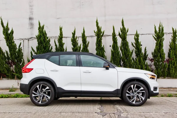 Hong Kong Čína Března 2018 Volvo Xc40 2018 Test Drive — Stock fotografie