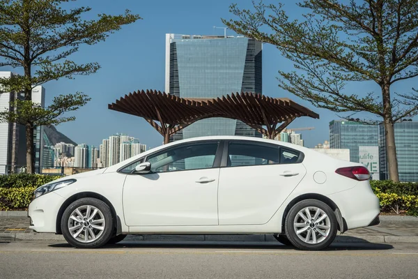 Hong Kong Čína Března 2018 Kia Cerato 2018 Test Drive — Stock fotografie