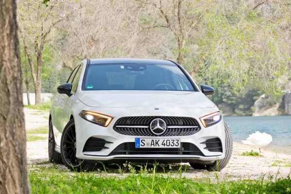 Croacia Balcanes Marzo 2018 Mercedes Benz Clase 2018 Test Drive — Foto de Stock