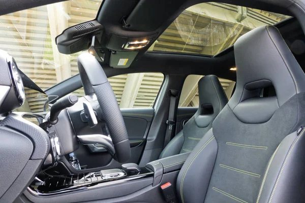 Mercedes-Benz A-класса 2018 Interior — стоковое фото