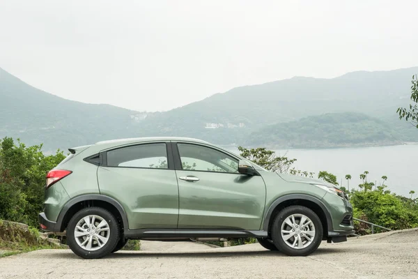 Hong Kong Čína Dubna 2018 Honda Vezel 2018 Test Drive — Stock fotografie