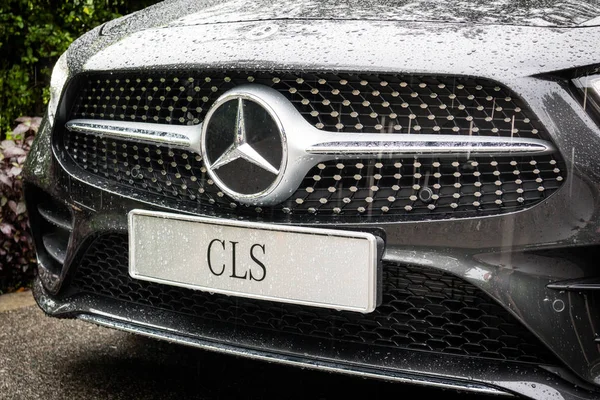 Hong Kong China Juni 2018 Mercedes Benz Cls 2018 Testfahrt — Stockfoto