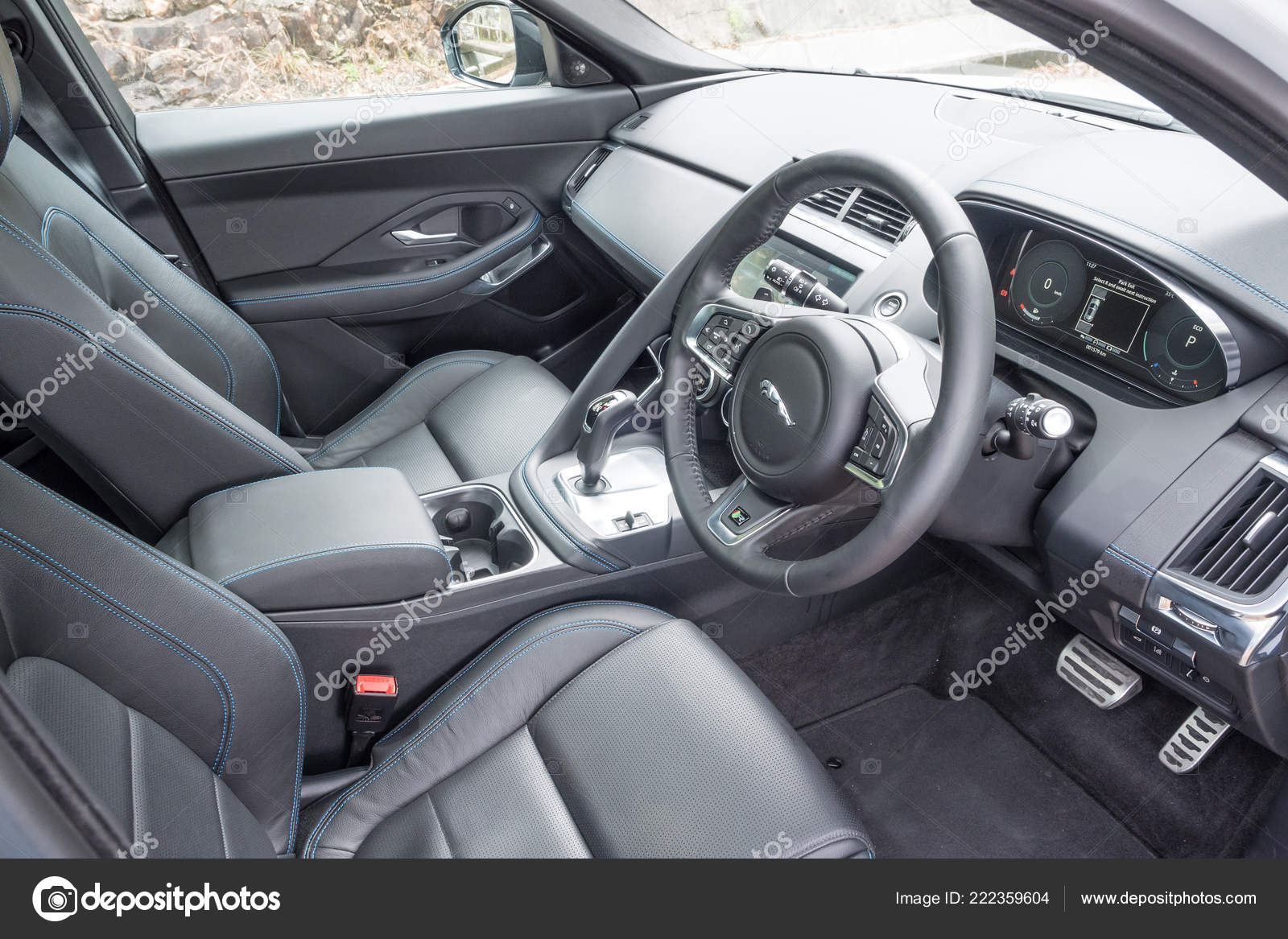 Hong Kong China June 2018 Jaguar Pace 2018 Interior June