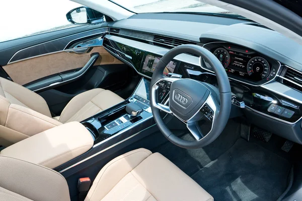 Hong Kong China Juni 2018 Audi 2018 Interior Juni 2018 — Stockfoto