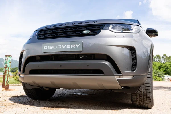 Hong Kong Čína Srpen 2018 Landrover Discovery 2018 Test Drive — Stock fotografie