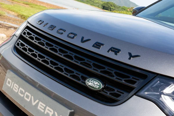 Hong Kong Čína Srpen 2018 Landrover Discovery 2018 Test Drive — Stock fotografie