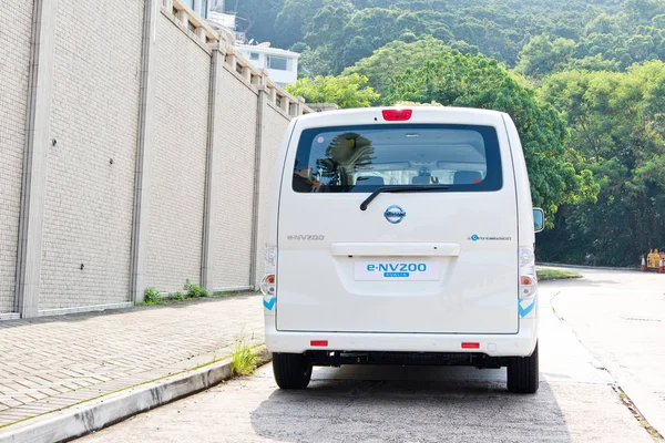 Hong Kong China Agosto 2018 Nissan Nv200 Van 2018 Prueba — Foto de Stock