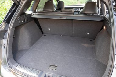 Hong Kong, Çin 21 Eylül 2018: Infiniti Qx50 2018 gövde Eylül 21 2018 yılında Hong Kong.