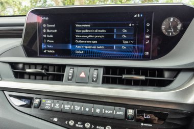 Hong Kong, Çin 15 Ekim 2018: Lexus Ex250 2018 Pano Ekim 15 2018 yılında Hong Kong.