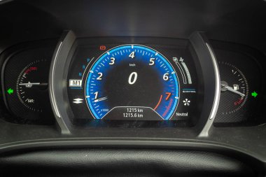 Hong Kong, Çin 19 Ekim 2018: Renault Megane Rs280 2018 Pano Ekim 19 2018 yılında Hong Kong.