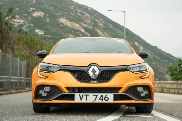 Hong Kong, Çin 19 Ekim 2018: Renault Megane Rs280 2018 Test sürücü gün Ekim 19 2018 yılında Hong Kong.