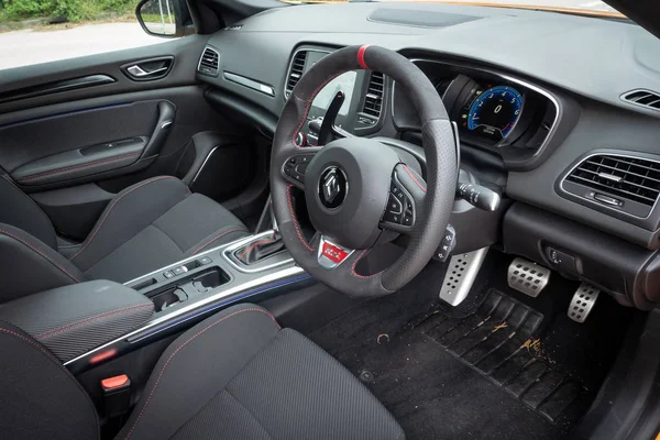 Hong Kong China Oktober 2018 Renault Megane Rs280 2018 Dashboard — Stockfoto