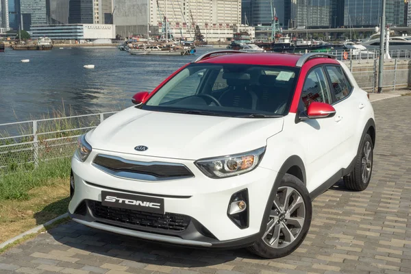 Hong Kong China 2018 Kia Stonic Dct Testfahrt Tag 2018 — Stockfoto