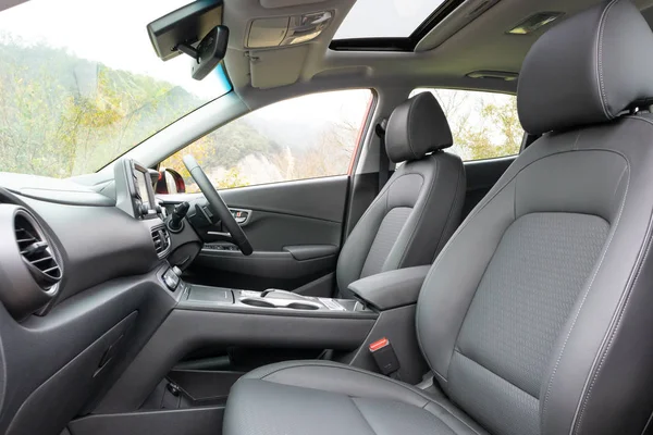 Interior de Hyundai Kona Ev 2019 — Foto de Stock