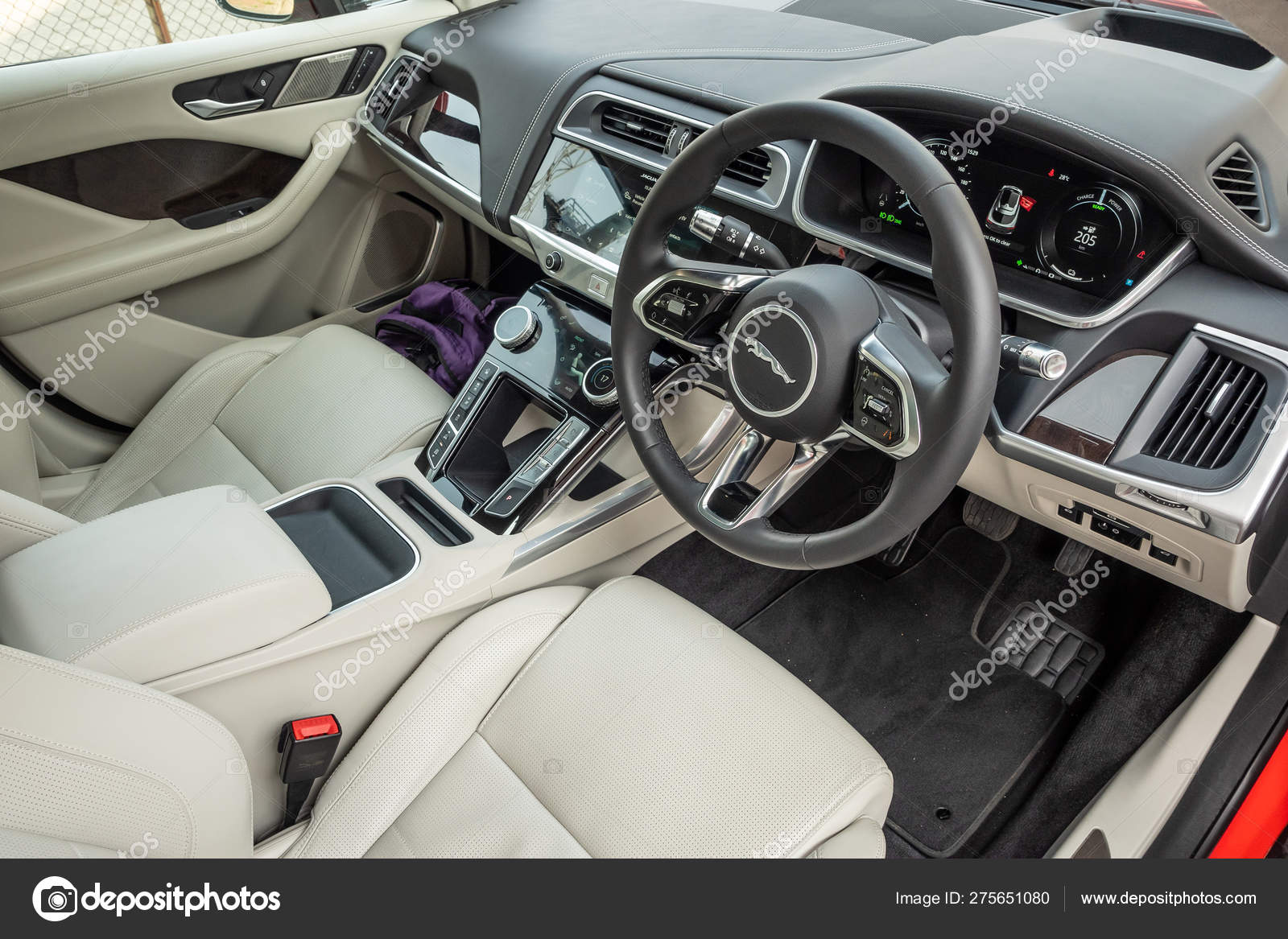 Jaguar I Pace Interior Stock Editorial Photo C Teddyleung