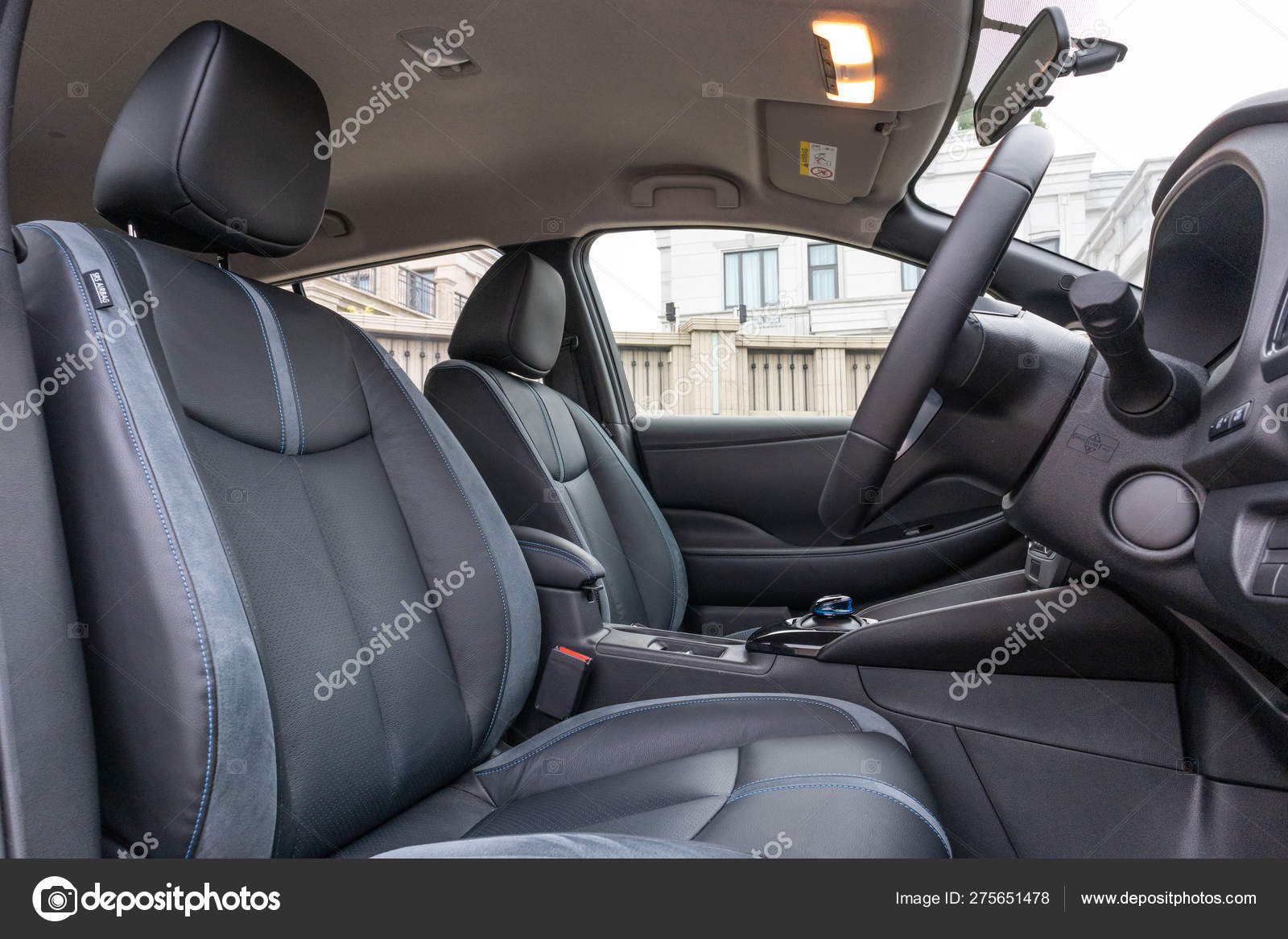 Nissan Leaf Interior Stock Editorial Photo C Teddyleung
