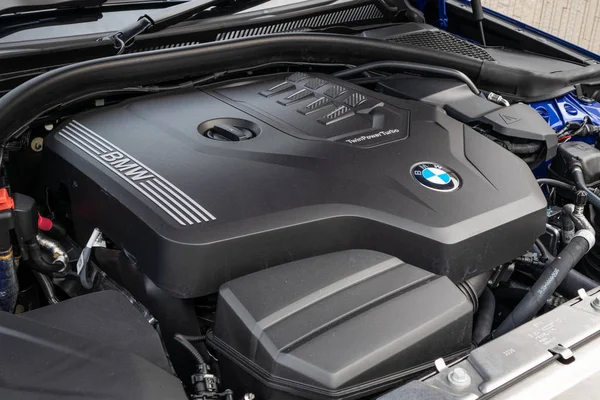 BMW 3er Motor — Stockfoto