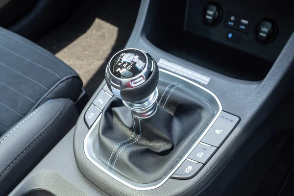 Kia i30N Gearbox Stick — Stock Photo, Image