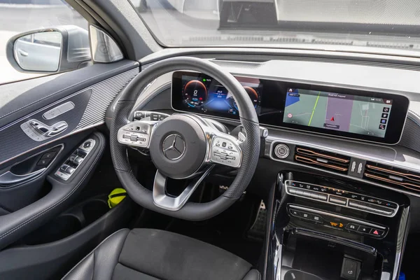 Mercedes-Benz Eqc EV interieur — Stockfoto