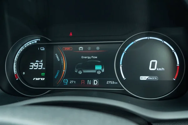 Kia Niro EV Dashboard — Stock Photo, Image