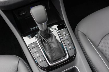 Hong Kong, Çin 19 Mart 2020: Hyundai-IONIQ 2020 Vites Kutusu 19 Mart 2020, Hong Kong.