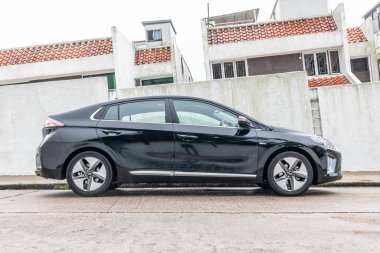 Hong Kong, Çin 19 Mart 2020: Hyundai-IONIQ 2020 Test Sürüş Günü 19 Mart 2020, Hong Kong.
