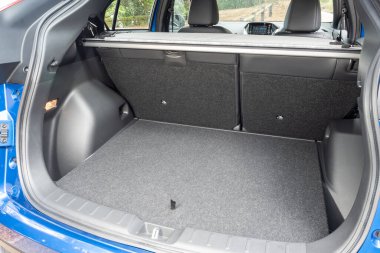 Hong Kong, Çin 23 Ocak 2020: Mitsubishi Eclipse Cross S-AWC 2020 Bagaj 23 Ocak 2020, Hong Kong.