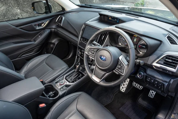 Hong Kong China Jan 2020 Subaru Forester Boxer 2020 Interior — Foto de Stock