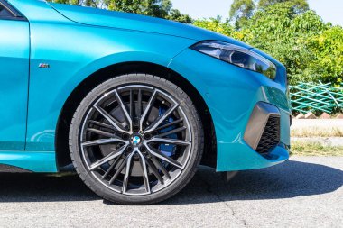 Hong Kong, Çin 23 Temmuz 2020: BMW M235i Test Günü 23 Temmuz 2020, Hong Kong.