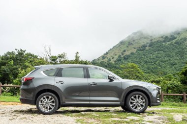 Hong Kong, Çin 4 Haziran 2020 Mazda CX-8 Test Sürüşü 4 Haziran 2020, Hong Kong.