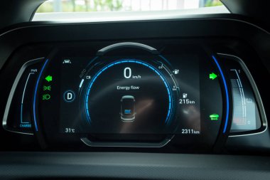 Hong Kong, Çin 3 Haziran 2020: Hyundai IONIQ Elektrik EV Test Sürüşü 3 Haziran 2020.